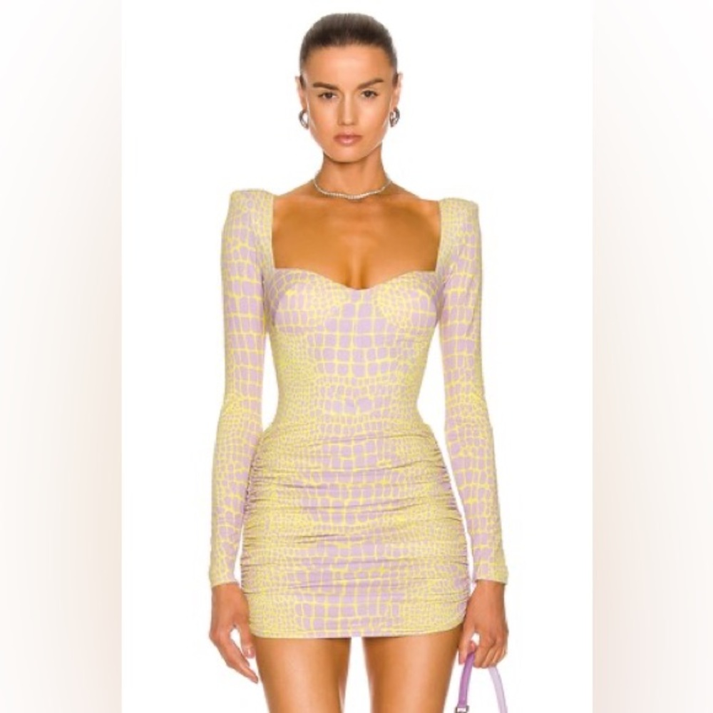 Alex Perry Reese Bodysuit & Skirt Set from Gossip Girl, HBO 2021-2023.